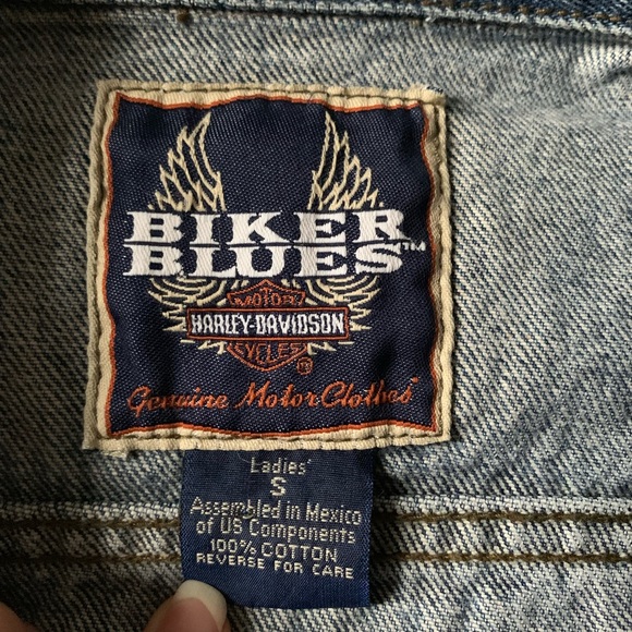 Vintage 1990’s Women’s Harley Davidson Vest - Picture 7 of 8